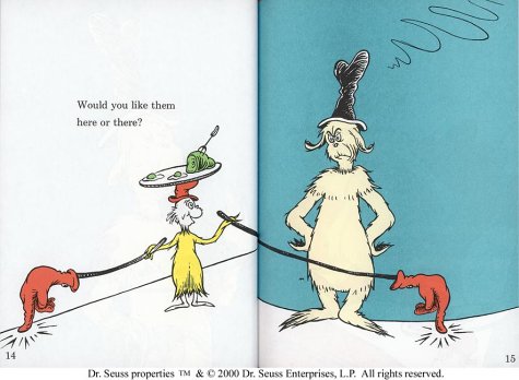 Huevos Verdes con jamón