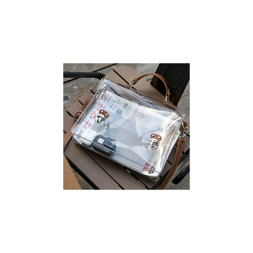 Bolsos de PVC transparente de hombro