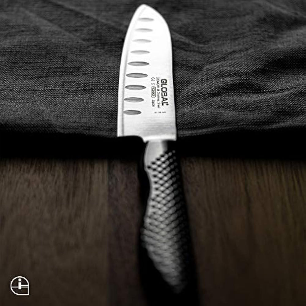 Global - cuchillo, 4 Plateado