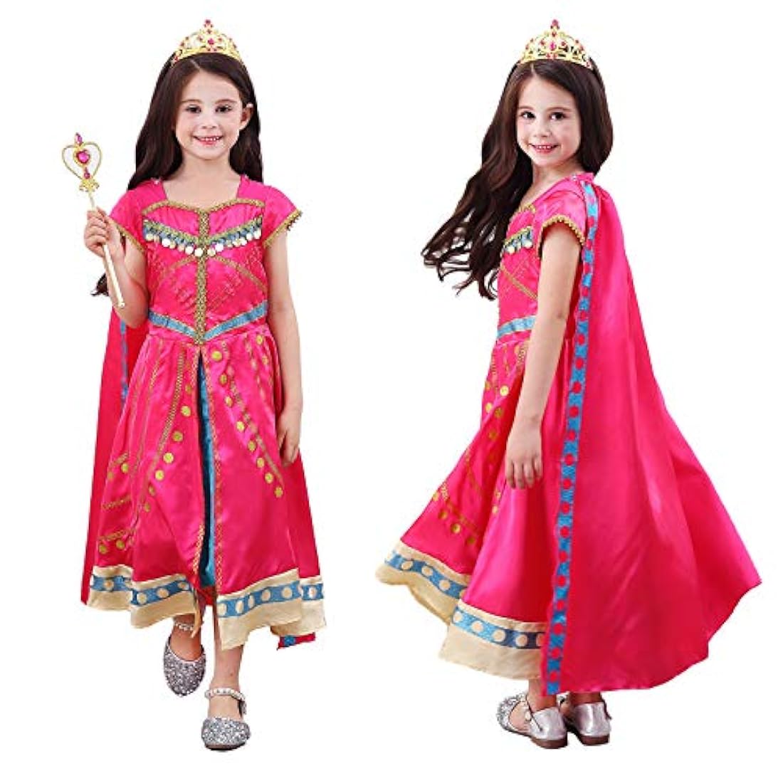 Disfraces de princesa árabe para niñas de cumpleaños