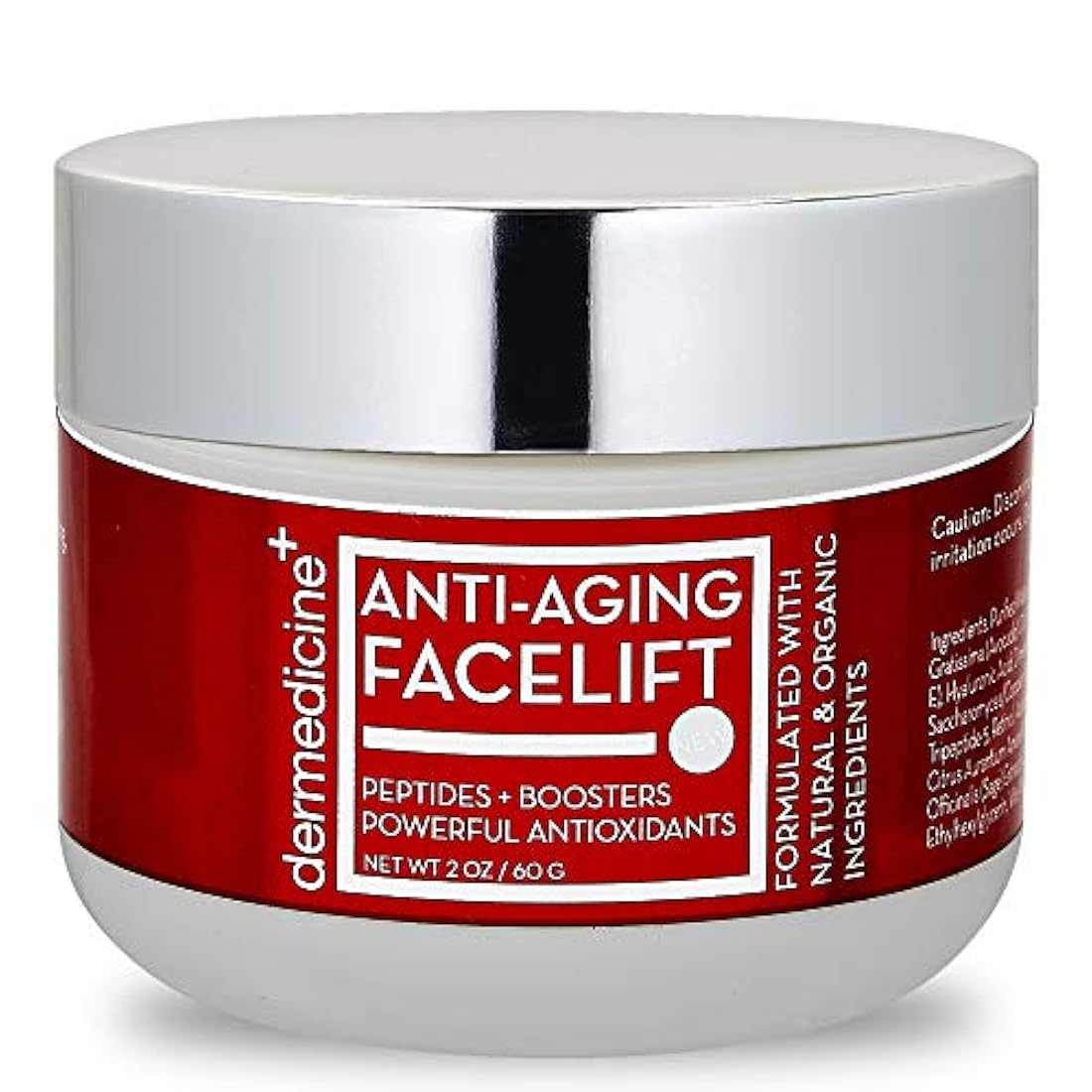 Crema facial antienvejecimiento natural para cara