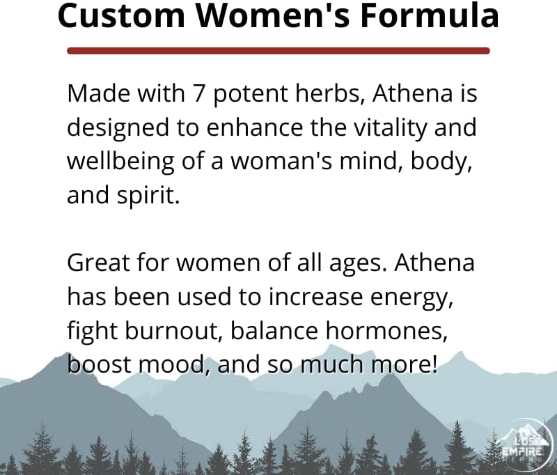 Suplemento Lost Empire Herbs Fórmula de mujer Athena 3.53 oz