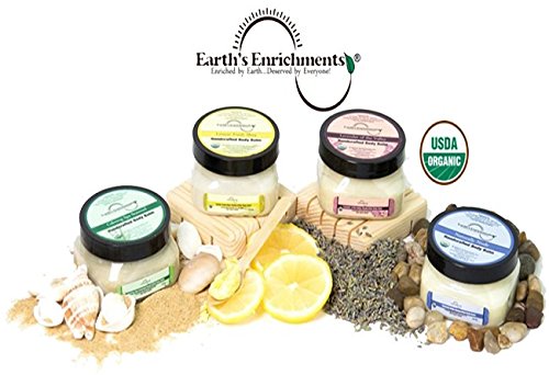 Bálsamo Corporal Orgánico USDA de Limón - Colección Enriquecida