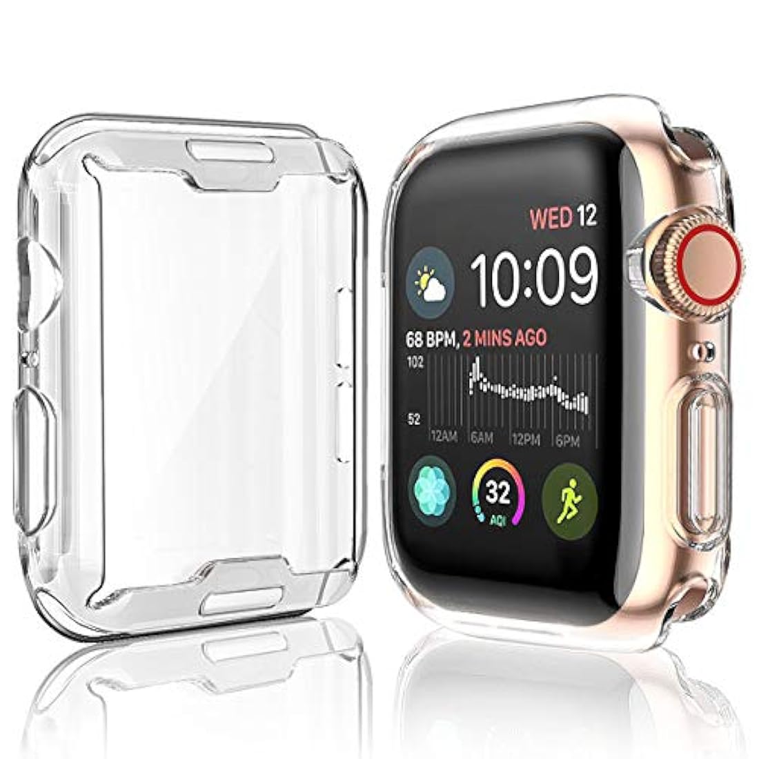 Juego de 2 carcasas protectoras 1.732 in