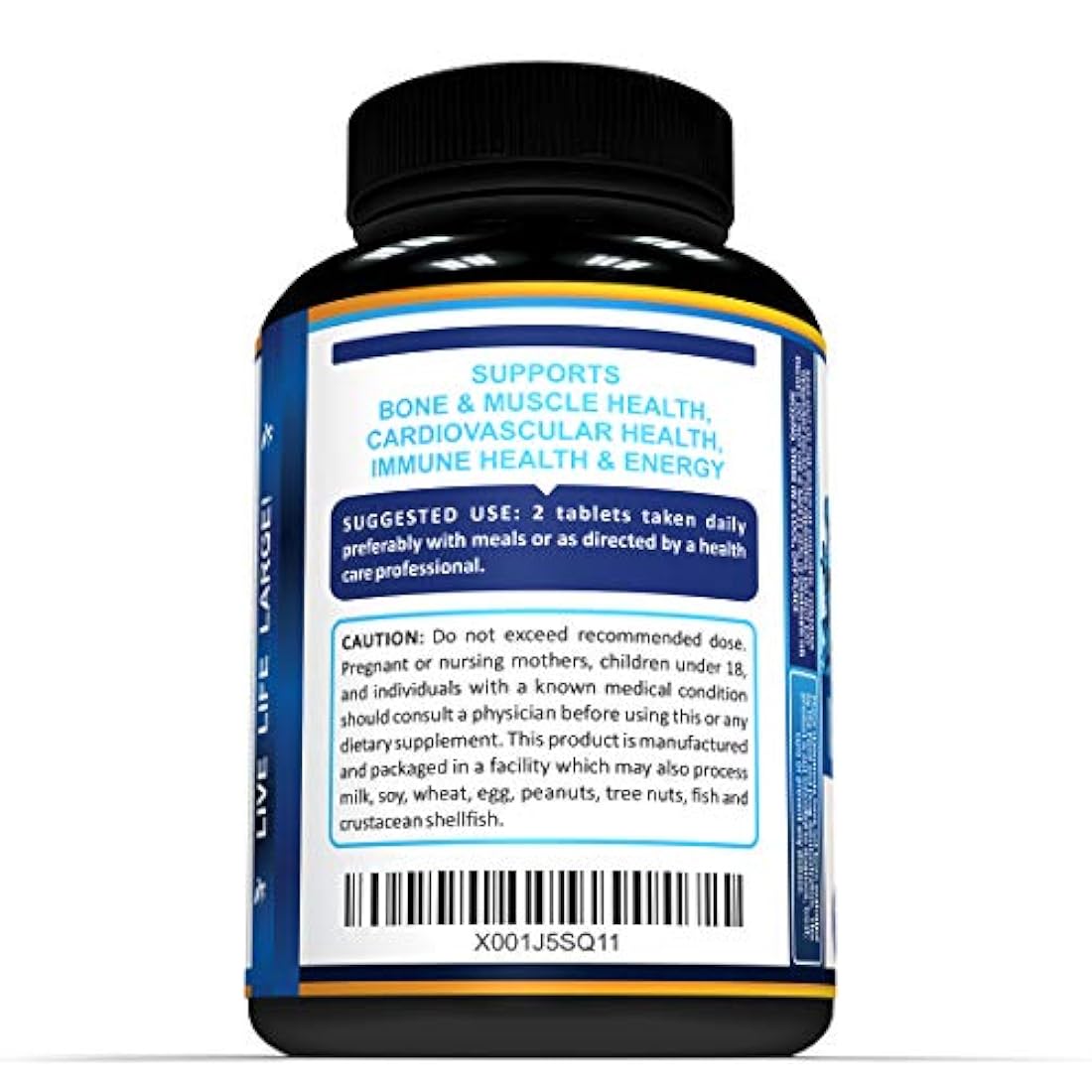 Multi Mineral Plus 1000mg Calcium Magnesium Zinc D3 Supplement - All 72 Trace Minerals- Iron Free - Supports Bone Strength, Joint Flexibility, Heart Health & Immune System by Potent Garden