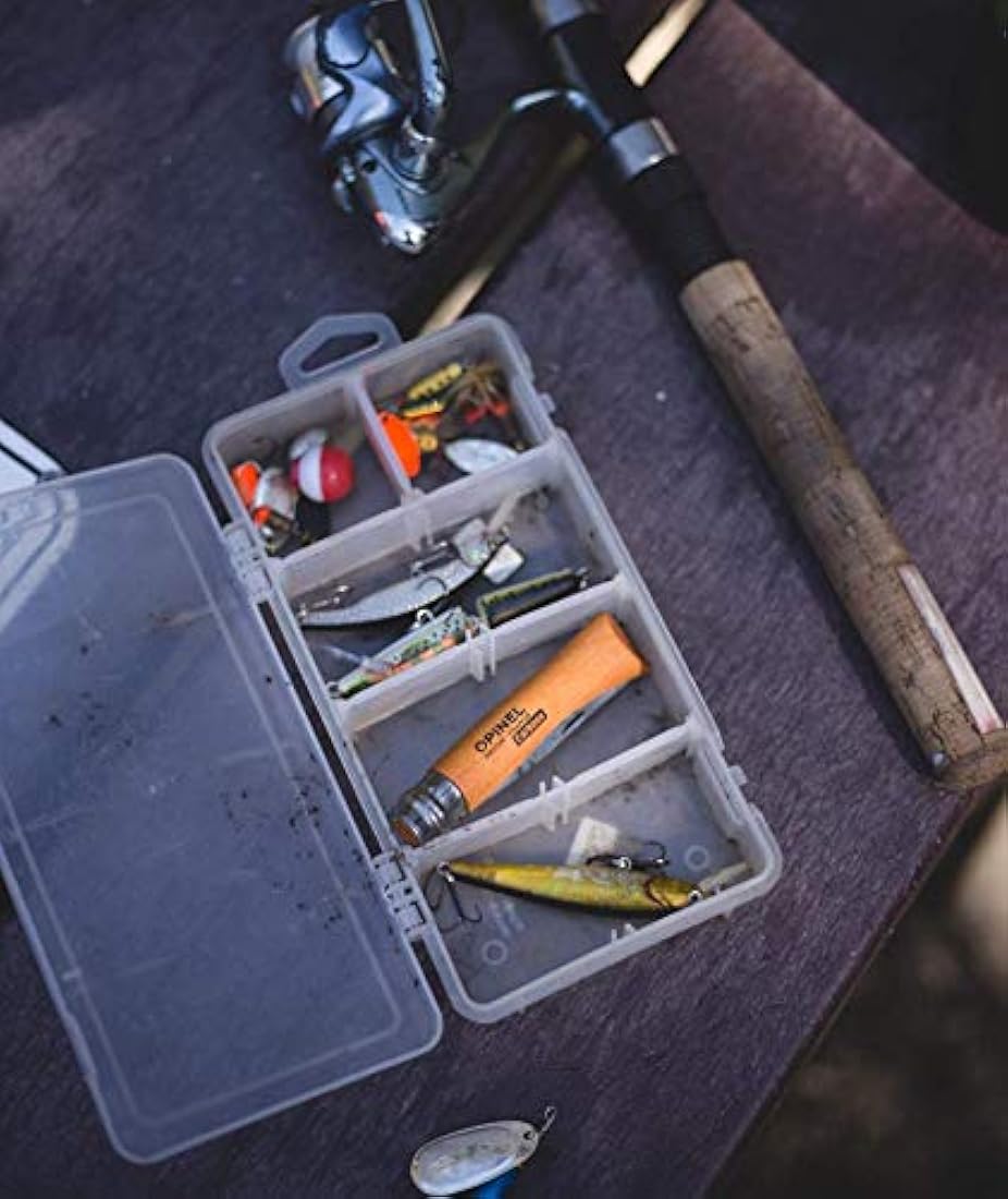 Opinel - Cuchillo plegable de bolsillo de acero al carbono