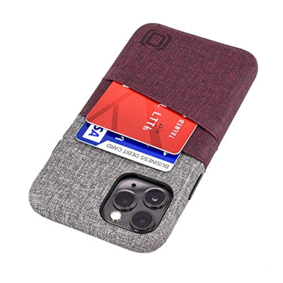 Funda para iPhone 11 Pro, Granate Dockem Luxe M2