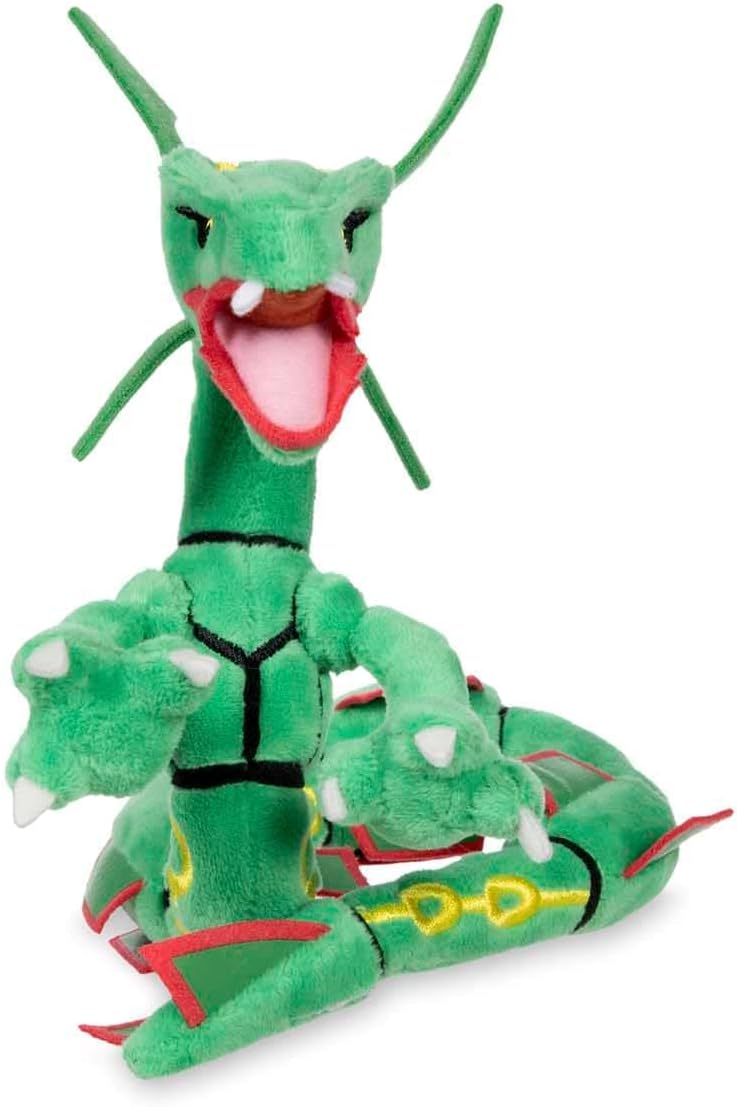 Pokemon Centro: Sitting Cuties: Rayquaza Plush # 384 - Generación 3