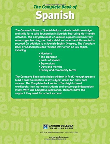 El libro completo de español, grados 1 a 3