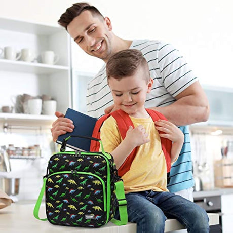 Fiambrera reutilizable para niños y niñas con correa