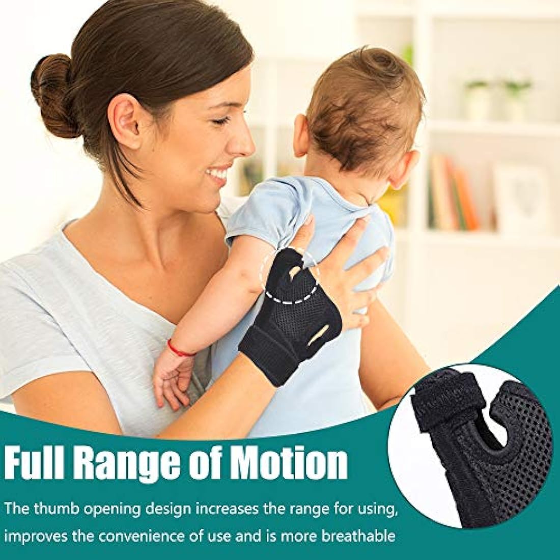 Férula de pulgar con muñequera