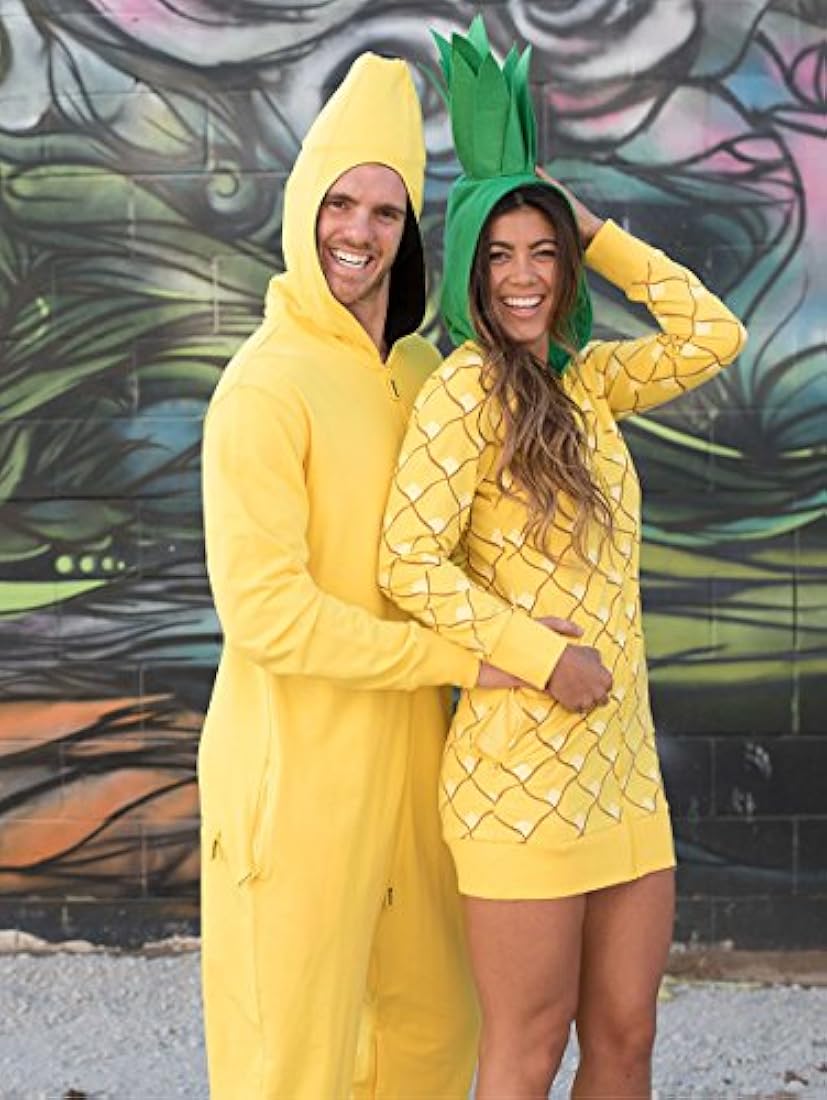 disfraz de Halloween, vestido de piña, overol