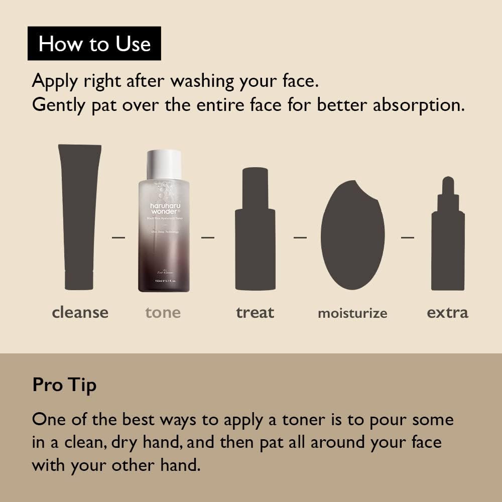 Tónico Hidratante Haruharu Wonder 150ml | Vegano y Cruelty Free