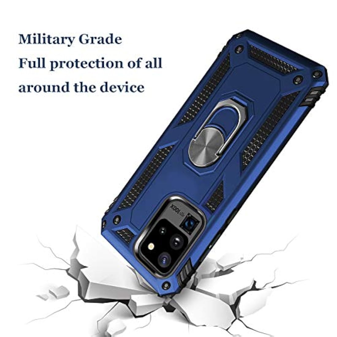 Carcasa para Samsung Galaxy de 6.9 pulgadas, Azul marino