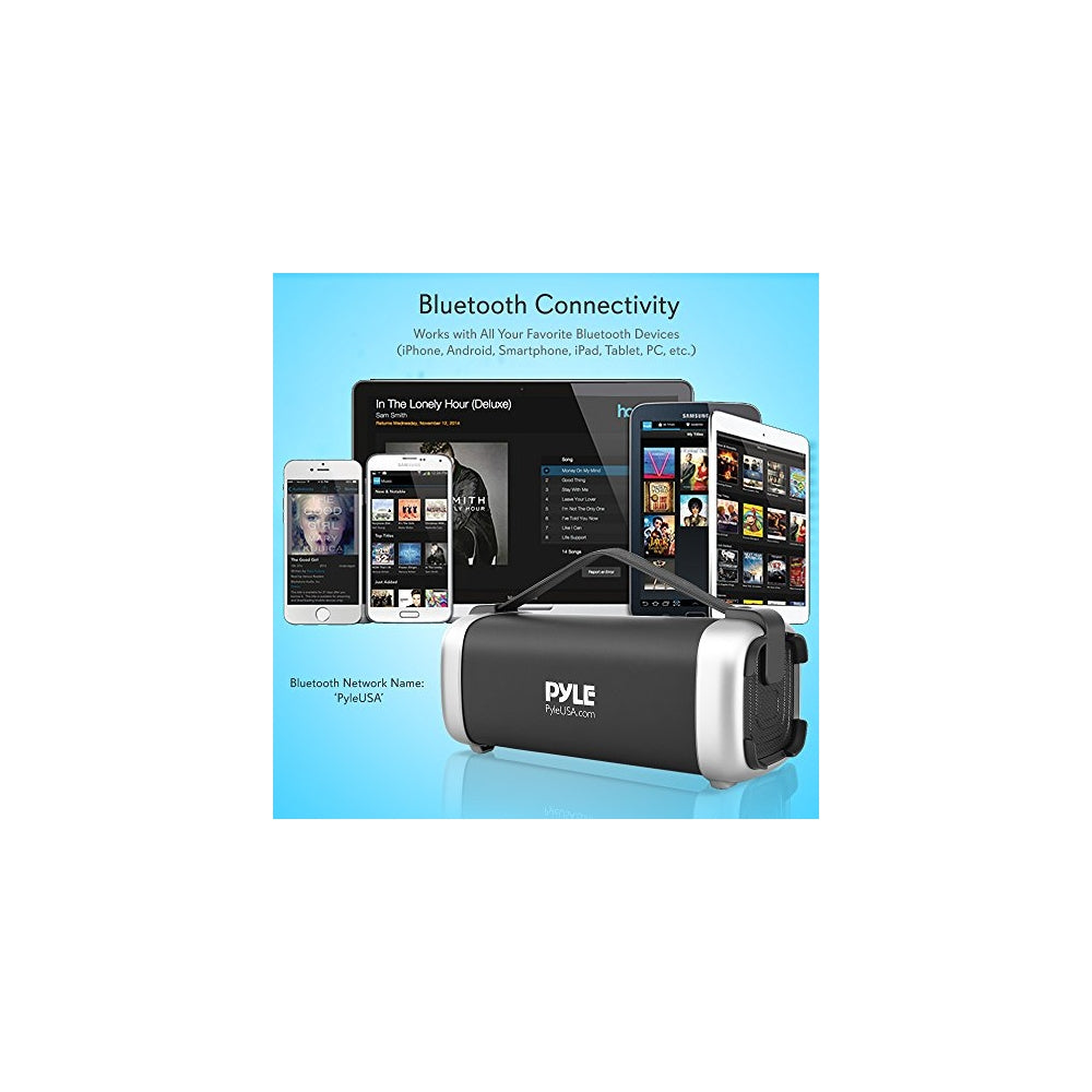 Parlante Portátil con Bluetooth PYLE-HOME PBMSQG12