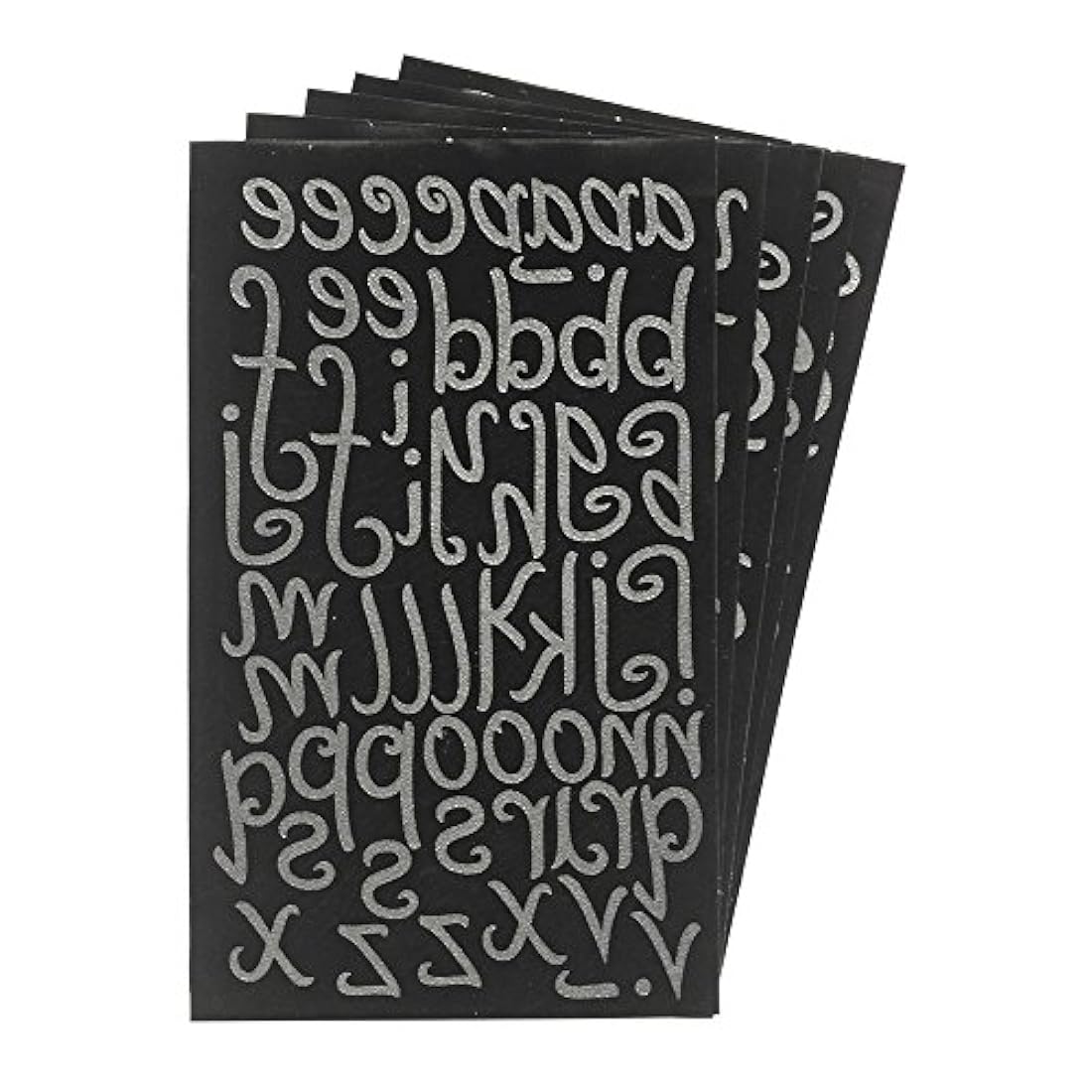 Carta de terciopelo negro 3D para camisetas de bricolaje,