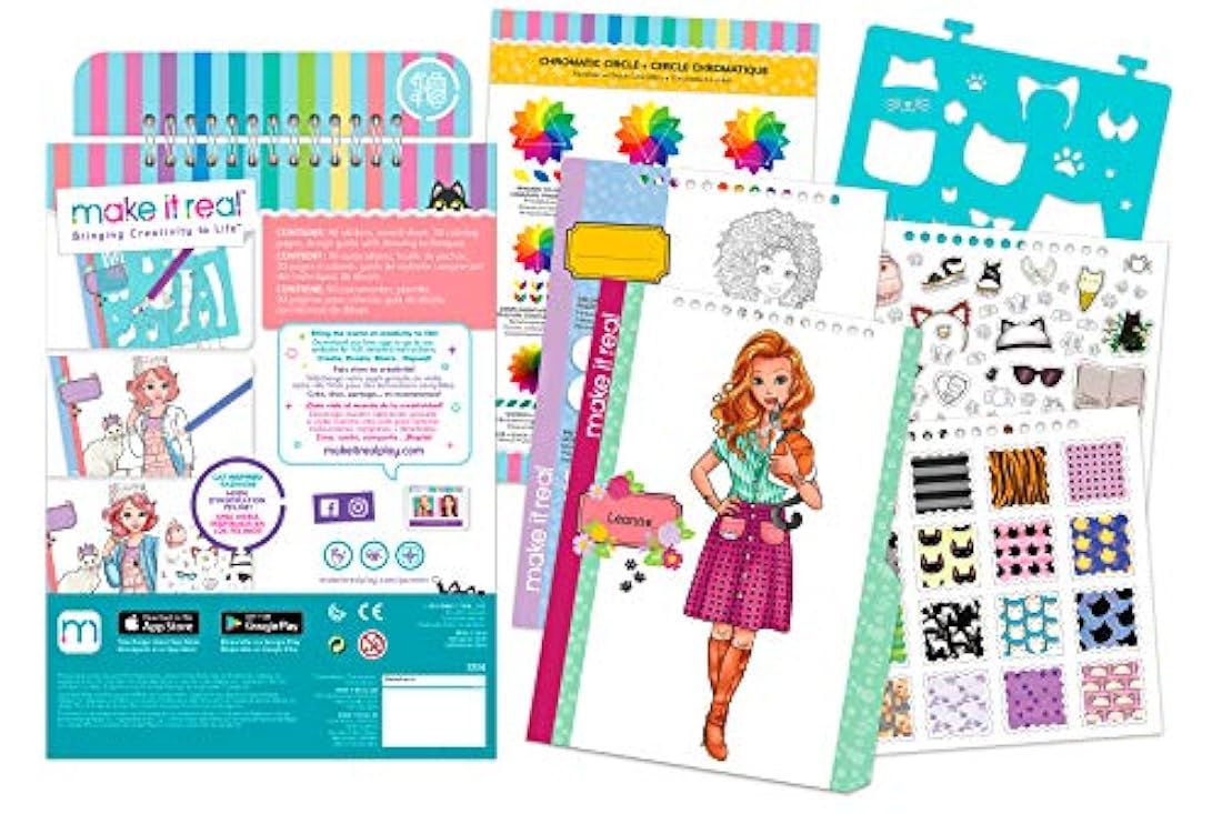 Make It Real Libro de dibujo de diseño de moda