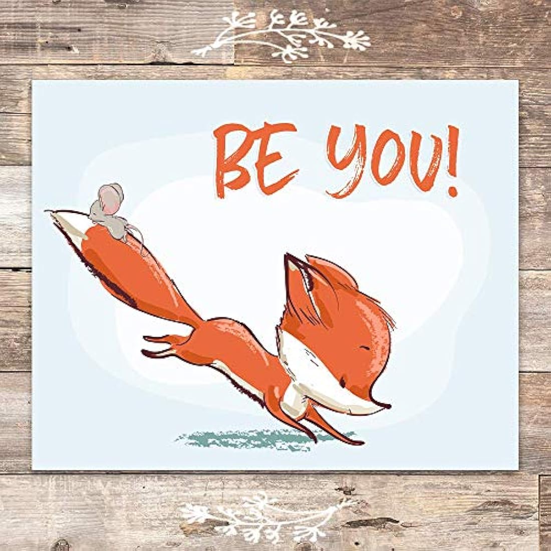 Impresiones de arte de pared de zorro (juego de 3) Sin marco