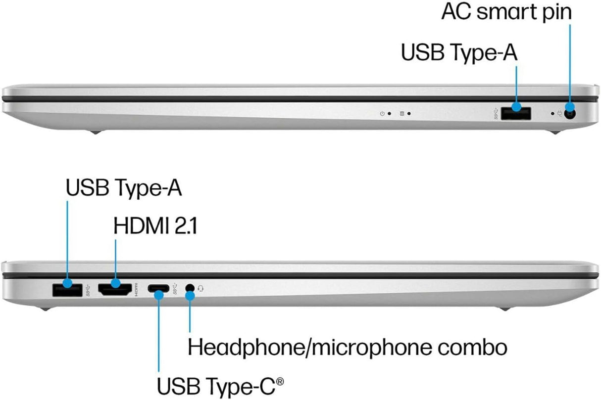 Laptop HP 17.3” HD+, Intel i3, 8GB RAM, 256GB SSD, Windows 11