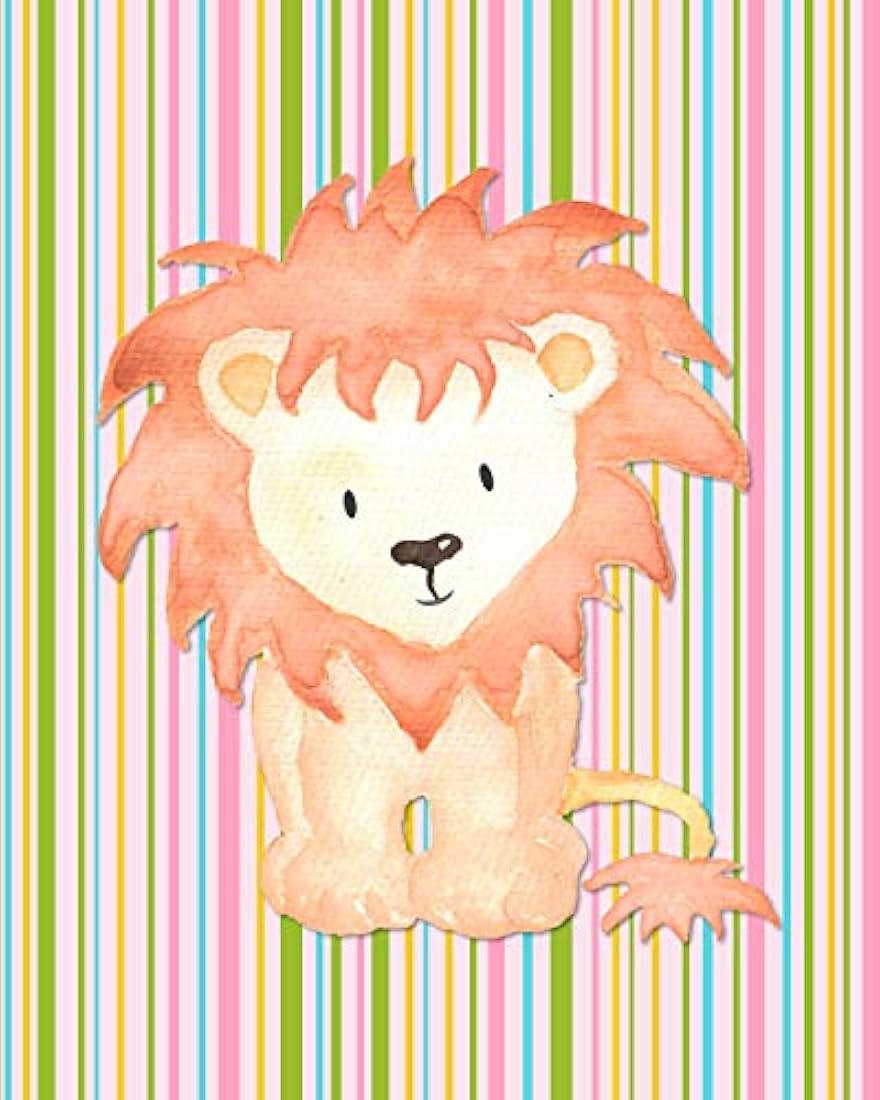 Decoración de la pared del cuarto de niños juego de 6 8x10