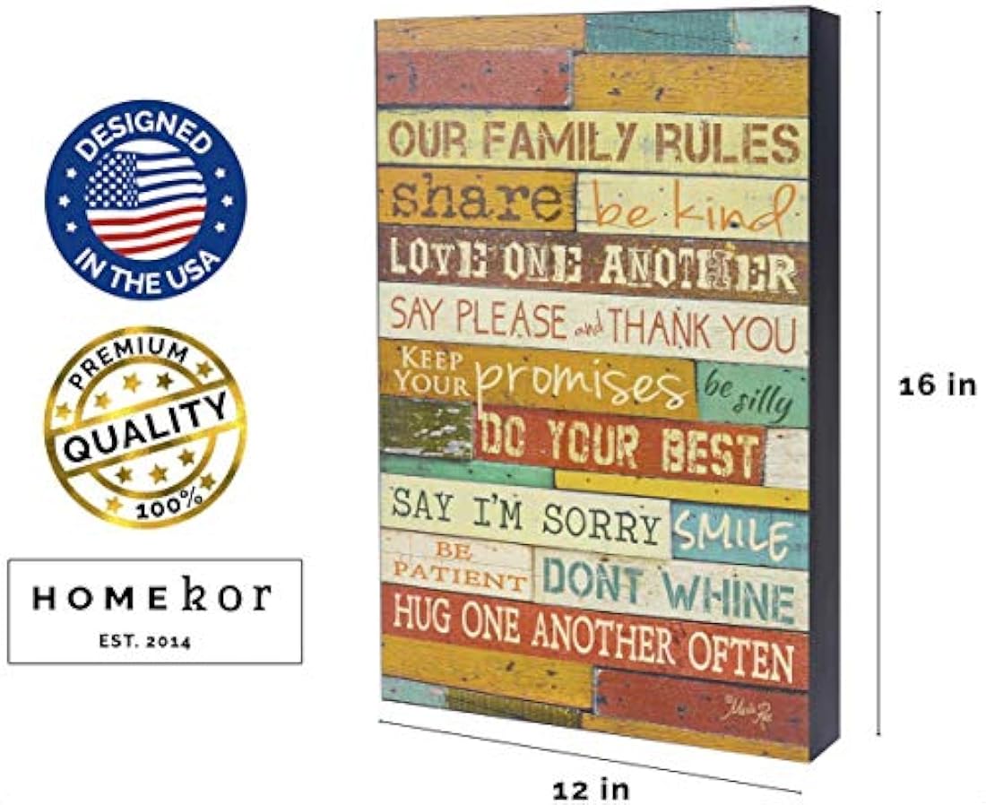 Cuadro de madera Homekor, Inc.