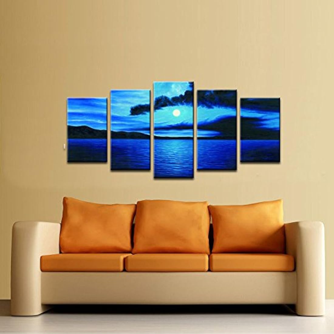 Wieco Art – Lienzo decorativo para pared, diseño moderno