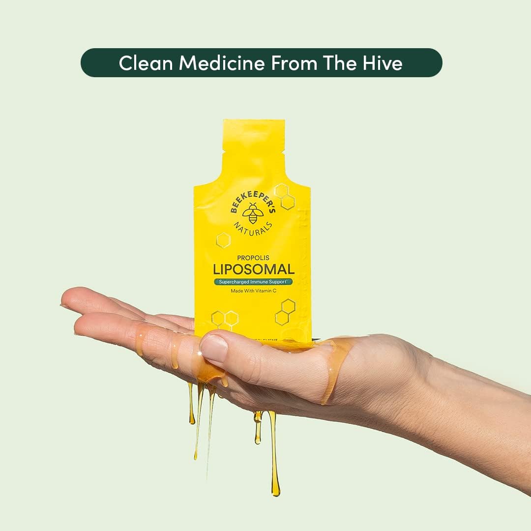 Suplementos Propóleo Liposomal con Vitamina C Bio-Disponible