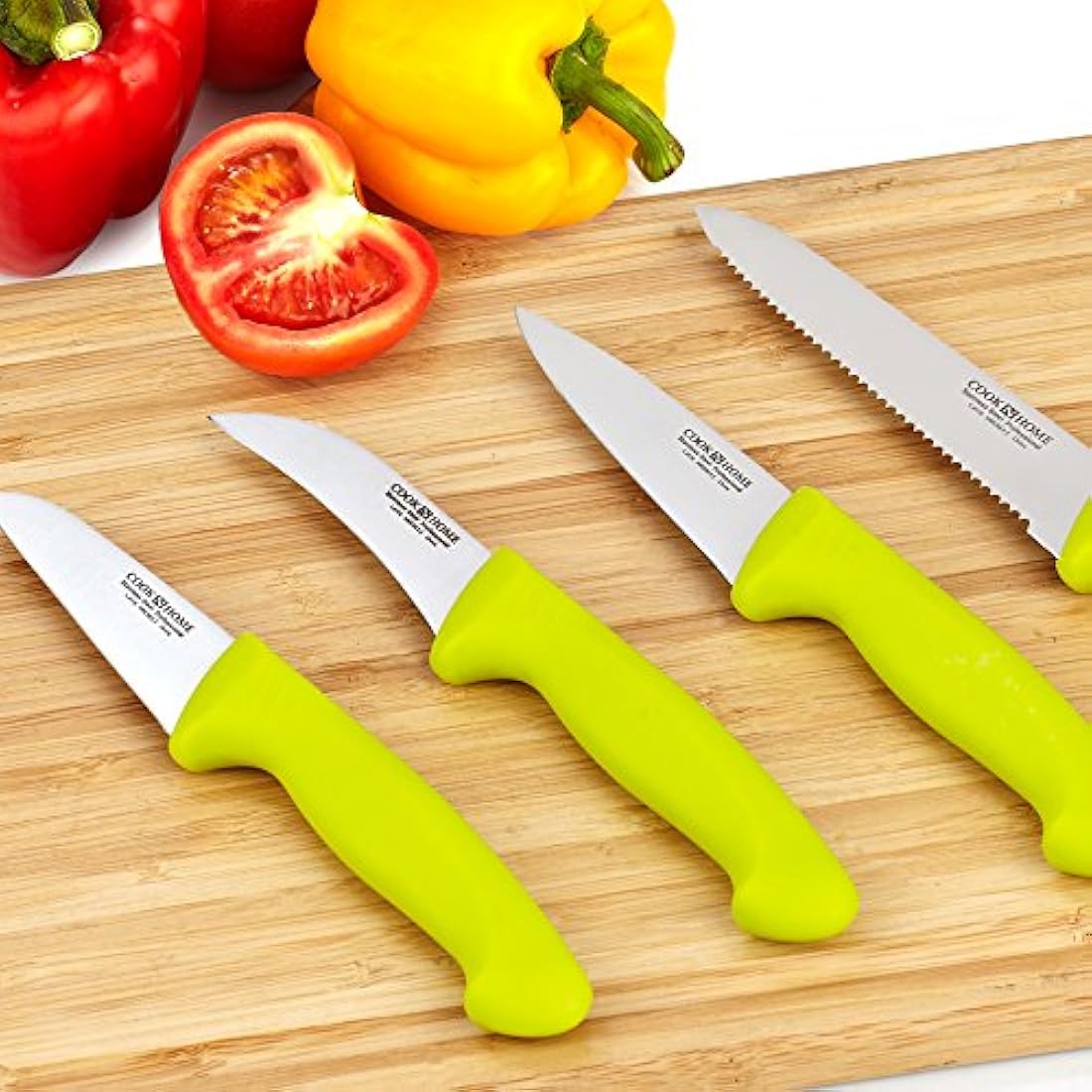 Cook N Home - Cuchillo para cortar Conjunto de pelar