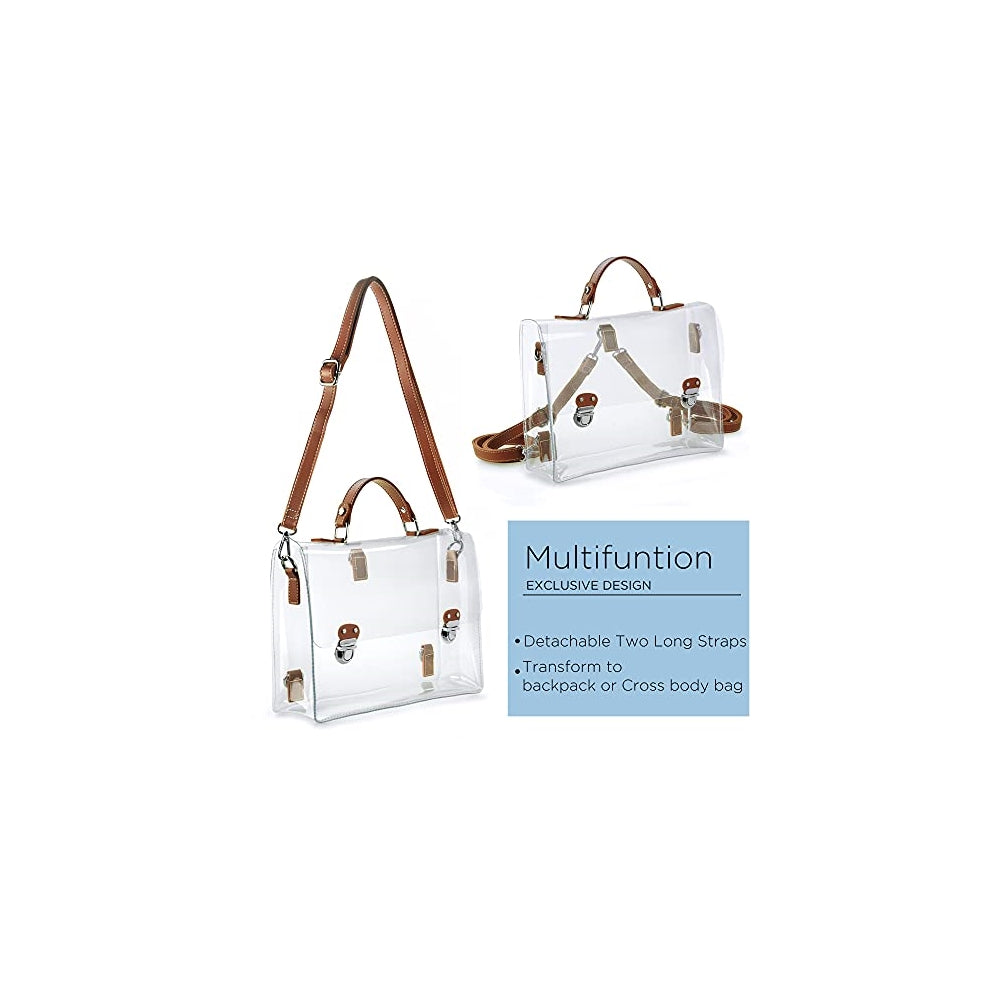 Bolsos de PVC transparente de hombro