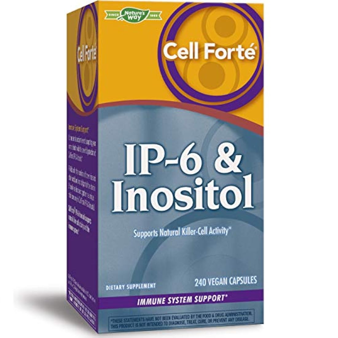 Nature's Way Cell Forte IP-6 y suplemento de inositol