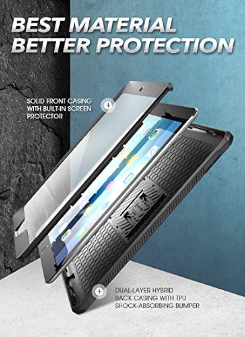 SUPCASE Funda para iPad 2 con protector de pantalla