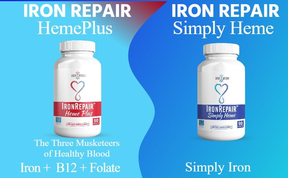 Suplemento de hierro heme eleva la hemoglobina y suave 90 un