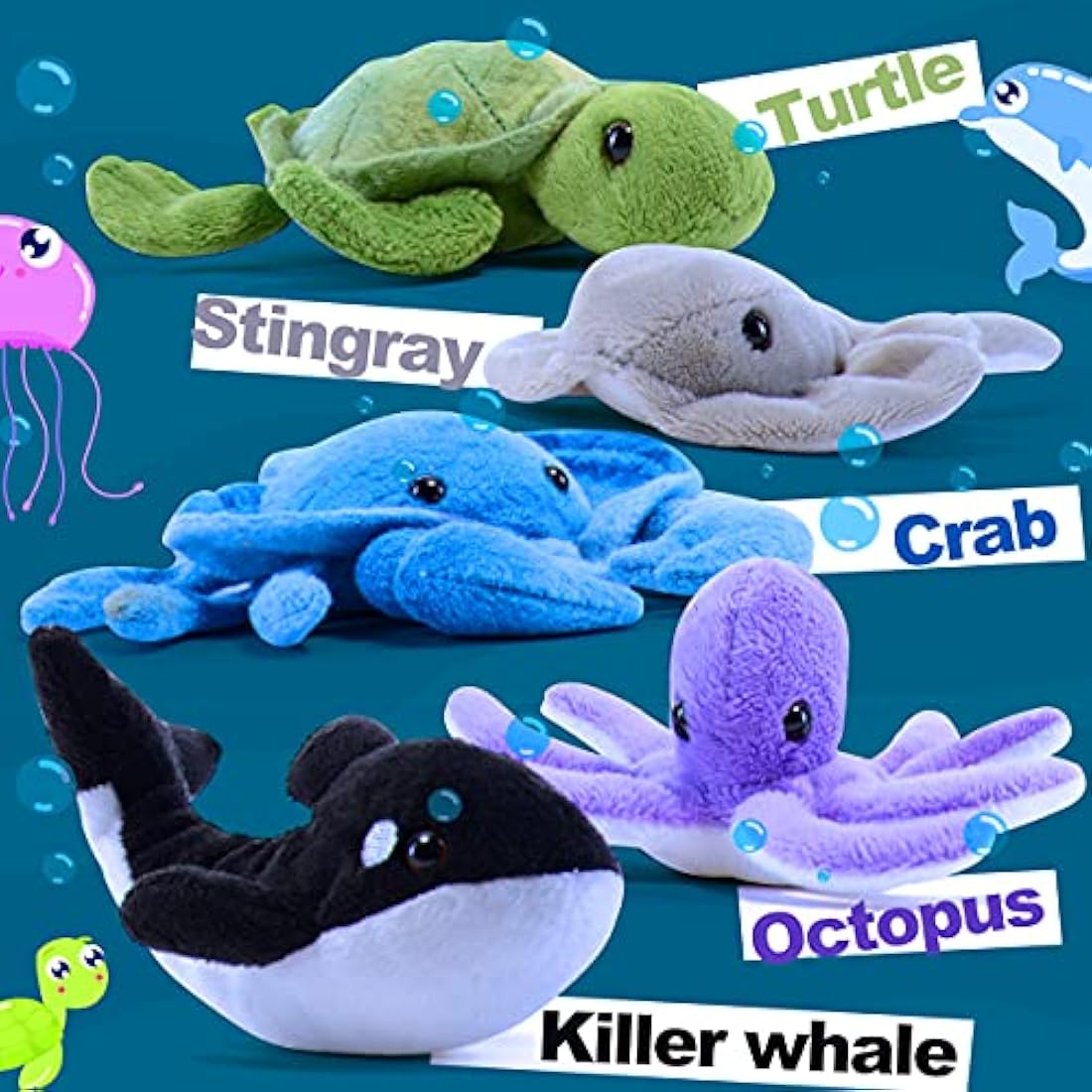 Peluches tiburón de peluche de 15 pulgadas