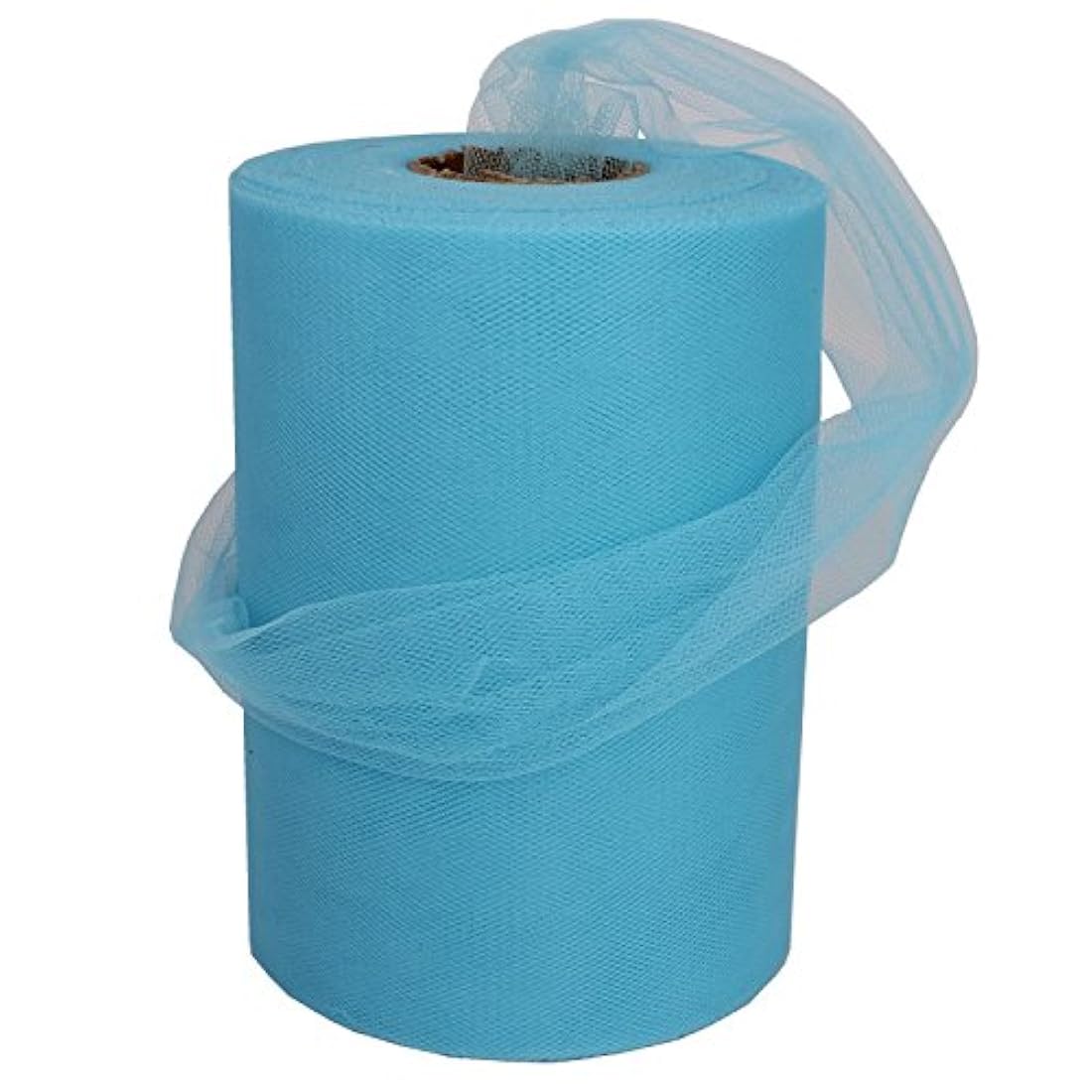 Cielo azul Tulle Spool 6 inch X 100 yards