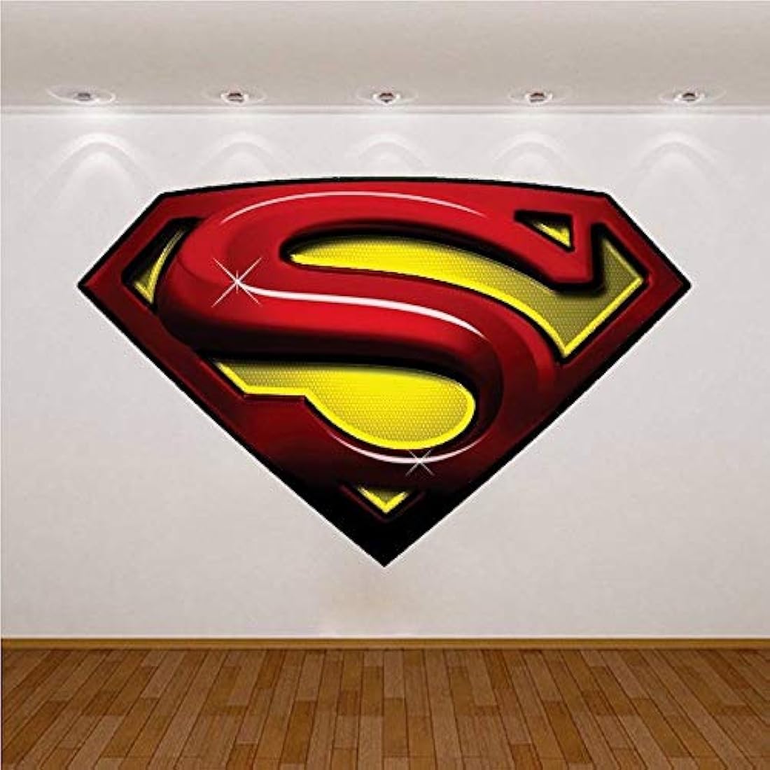 Vinilo adhesivo para pared, diseño de Superman