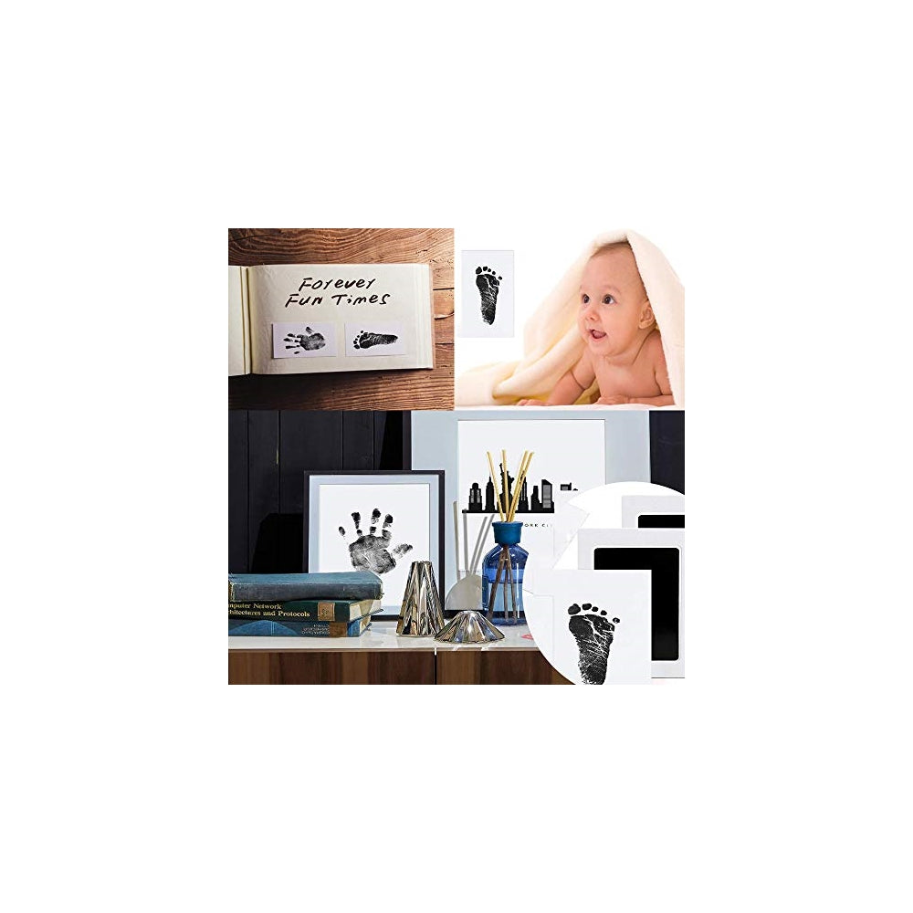 Recuerdo Almohadillas para huellas de bebé sin tinta