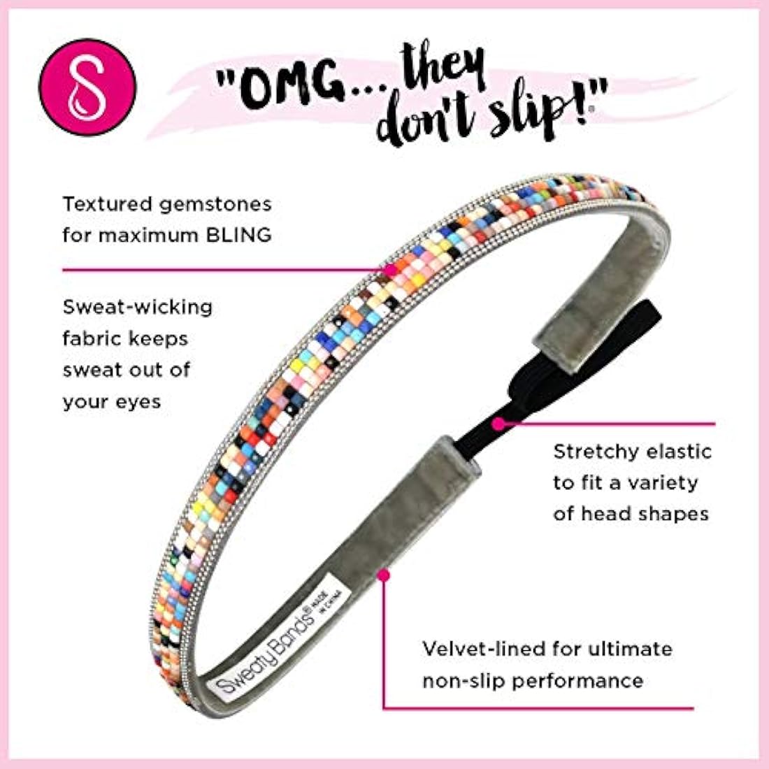 Sweaty Bands - Diadema para mujer