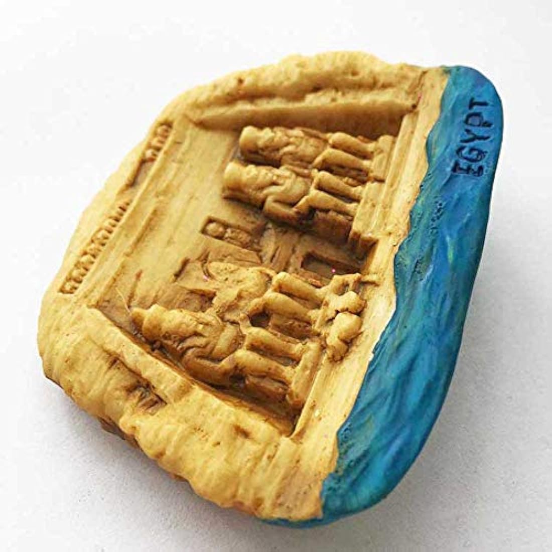 Imanes para nevera, diseño del templo de egipto en 3D