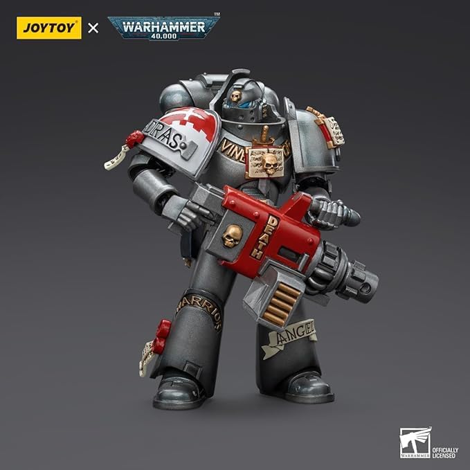 Figura de acción JOYTOY Grey Knights Strike Squad con Psycannon
