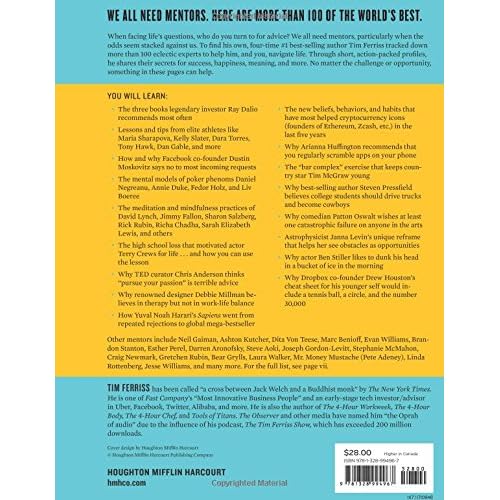 Mentors:Consejos de vida corta de los mejores del mundo