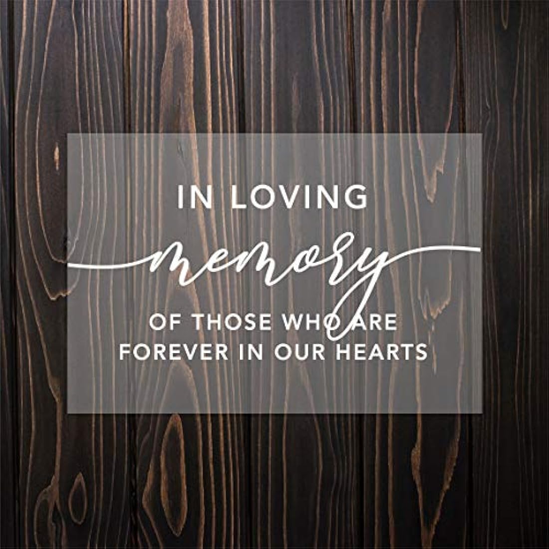 Press con guión en memoria amorosa en honor