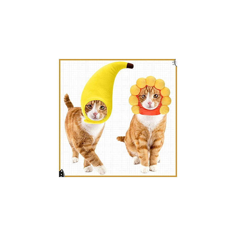 Disfraces 5 piezas de sombrero de gato adorable ajustable