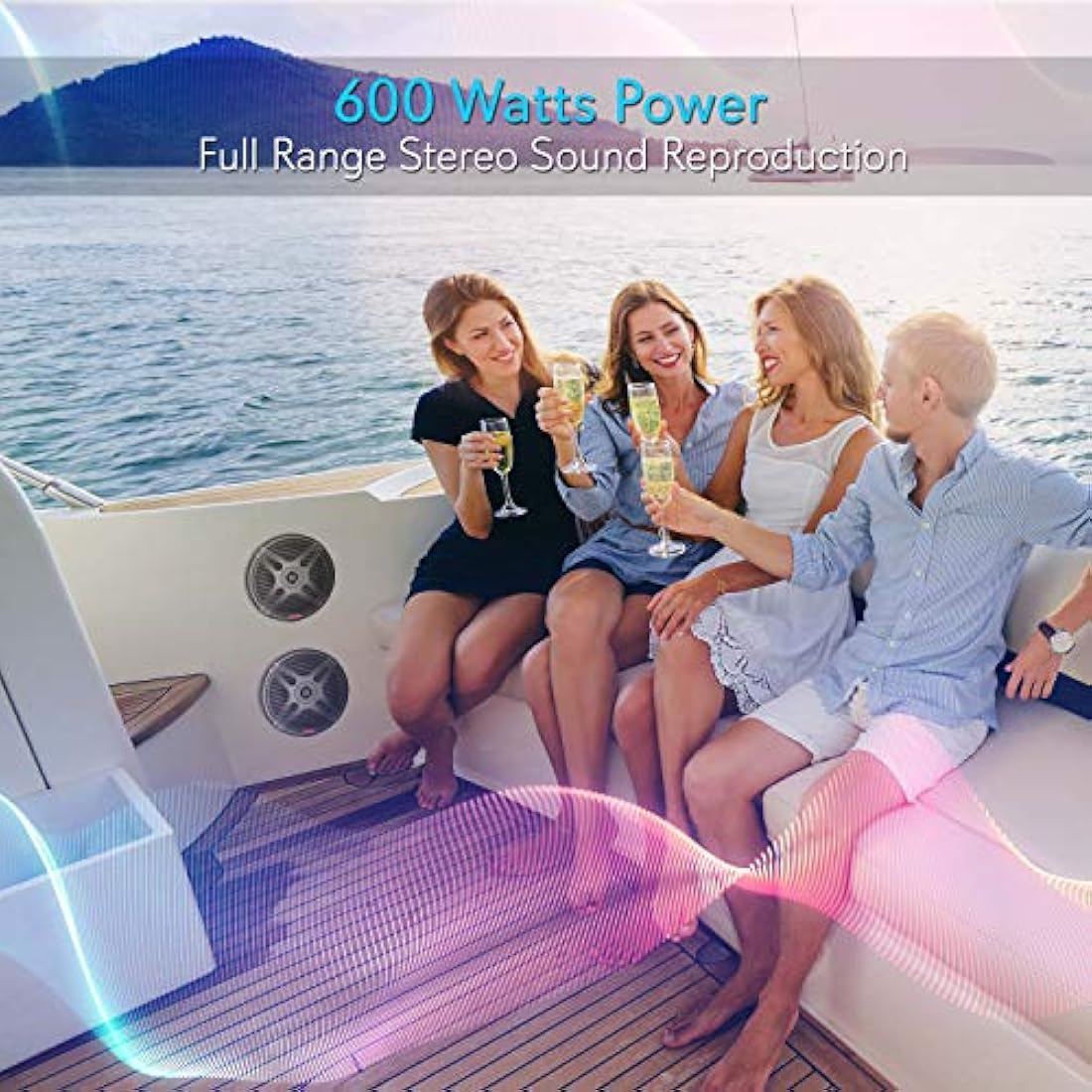 Parlantess o Altavoces marinos Bluetooth PYLE PLMRBT65B