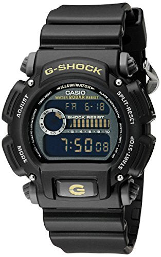 G-Shock DW-9052-1CCG Reloj militar negro para hombre