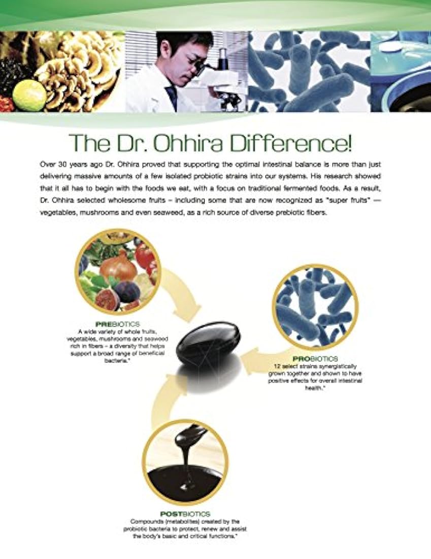 Essential Formulas Fórmula original de probióticos Dr Ohhira
