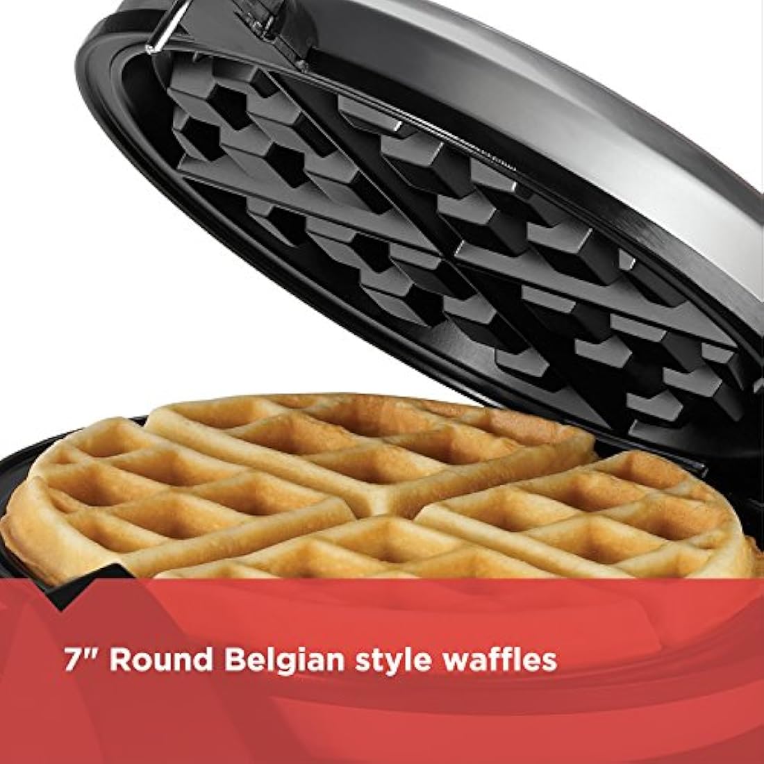 máquina para hacer waffles, plateada