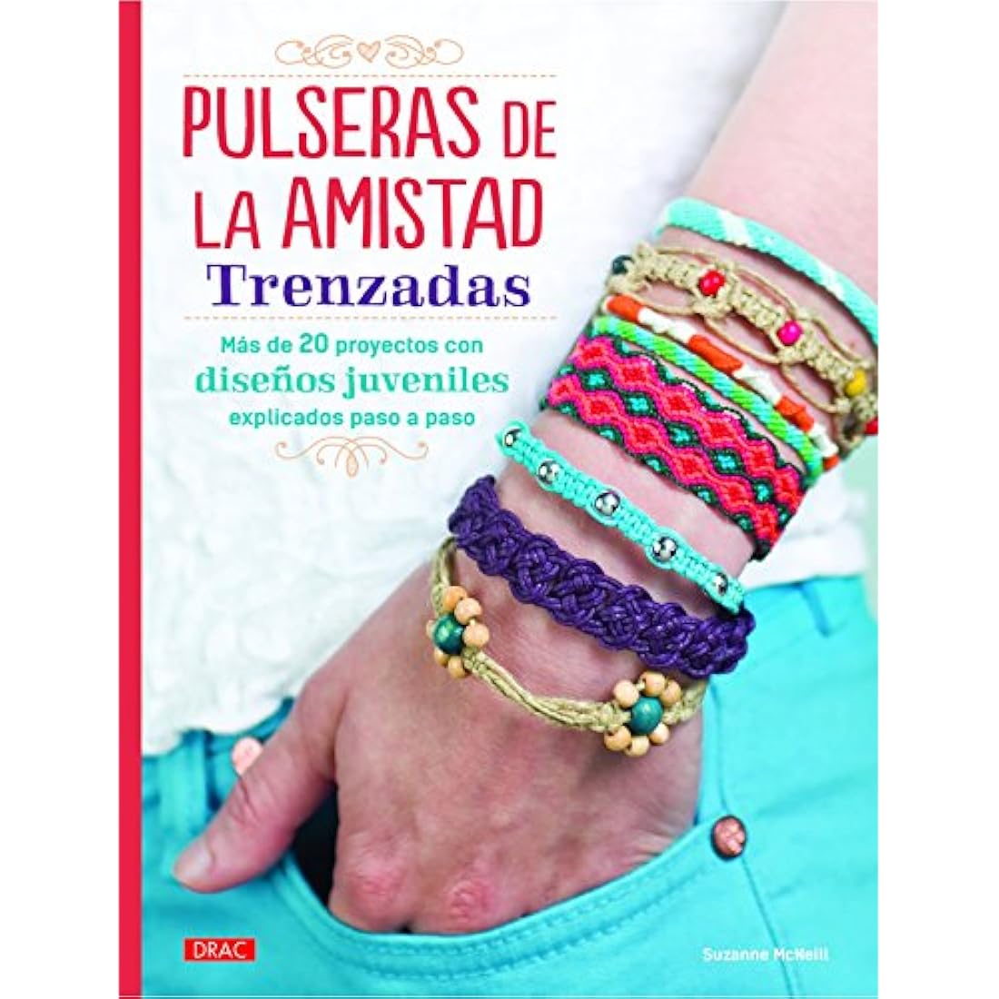 libro de Pulseras de la amistad trenzadas