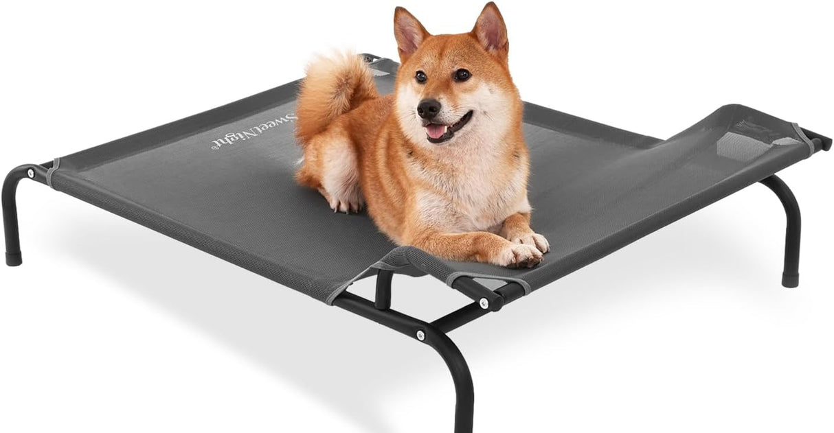 Cama Elevada para Perros Sweetnight con Respaldo, 43 Pulgadas