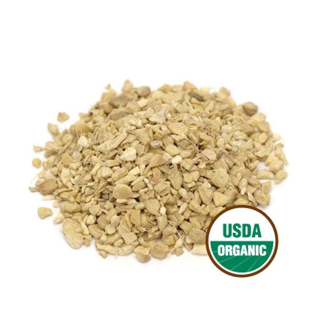 Raíz de jengibre orgánica de 1/4 pulgada Starwest Botanicals
