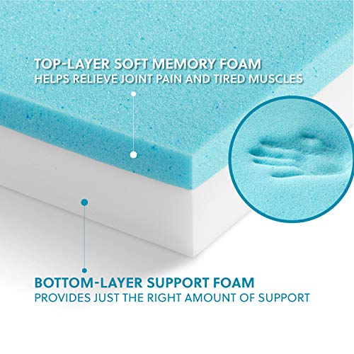 Bedsure Cama ortopédica grande de espuma viscoelástica para perro, cama lavable para perro con forro impermeable y funda extraíble, cama de felpa de franela con parte inferior antideslizante para perros medianos, grandes y extragrandes